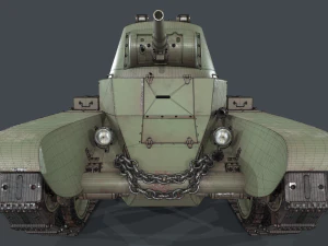 soviet tank bt-7 3D Model