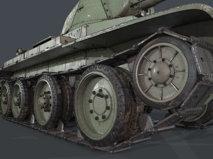 soviet tank bt-7 3D Model