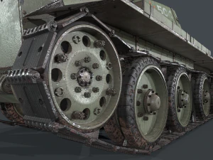 soviet tank bt-7 3D Model