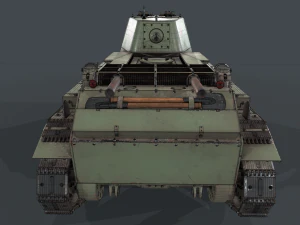 soviet tank bt-7 3D Model