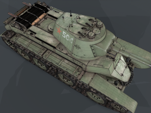 soviet tank bt-7 3D Модель