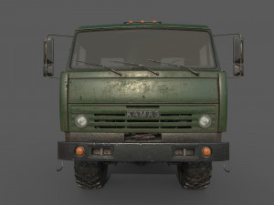 Kamaz 44100 3Dモデル