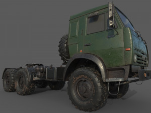 Kamaz 44100 3Dモデル