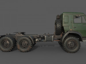 Kamaz 44100 3Dモデル