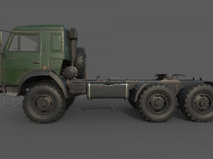 Kamaz 44100 3Dモデル