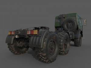 Kamaz 44100 3Dモデル