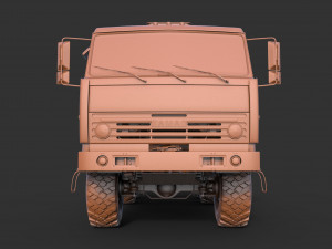 Kamaz 44100 3Dモデル