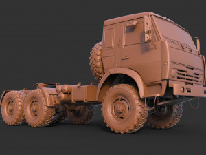 Kamaz 44100 3Dモデル