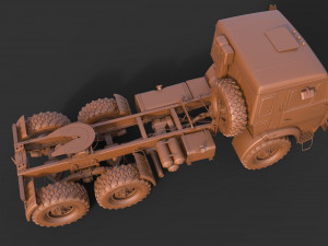 Kamaz 44100 3Dモデル