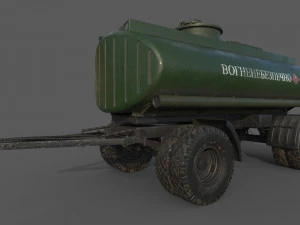 Rimorchio per carburante Modello 3D