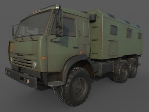 Kamaz Kung 3D Model