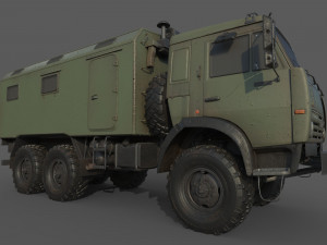 Kamaz Kung 3D Model