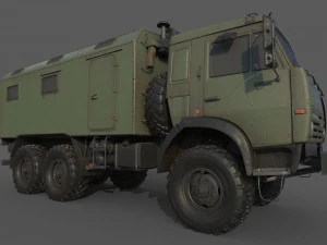 Kamaz Kung 3D Model