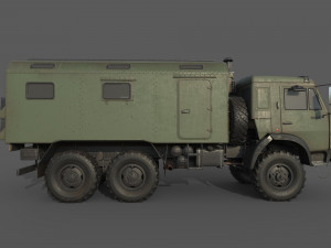 Kamaz Kung 3D Model