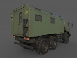 Kamaz Kung 3D Model