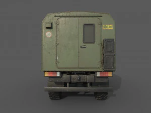 Kamaz Kung 3D Model