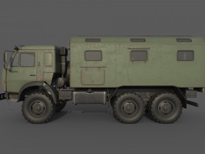 Kamaz Kung 3D Model