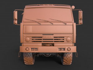 Kamaz Kung 3D Model