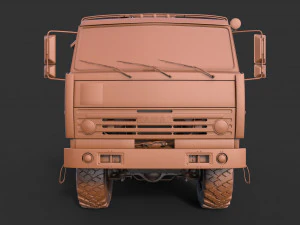 Kamaz Kung 3D Model
