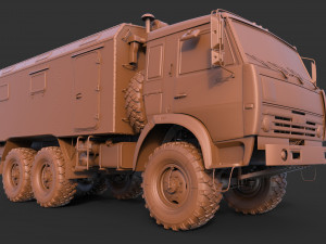 Kamaz Kung 3D Model
