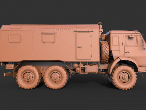 Kamaz Kung 3D Model