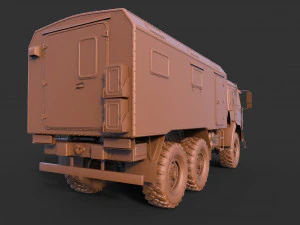 Kamaz Kung 3D Model