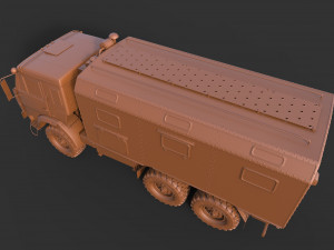 Kamaz Kung 3D Model