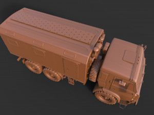 Kamaz Kung 3D Model