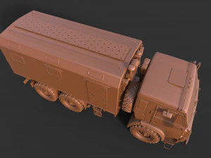 Kamaz Kung 3D Model
