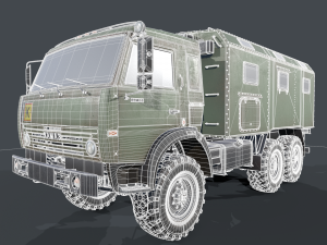 Kamaz Kung 3D Model