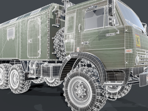 Kamaz Kung 3D Model