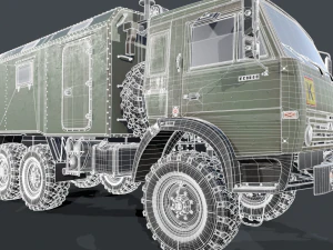 Kamaz Kung 3D Model