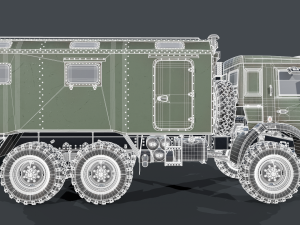Kamaz Kung 3D Model