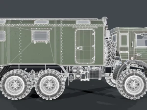 Kamaz Kung 3D Model
