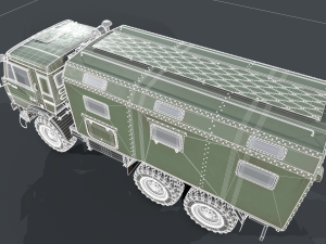 Kamaz Kung 3D Model