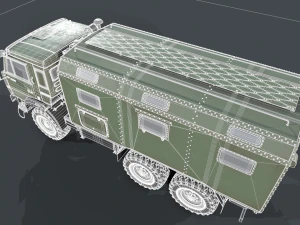 Kamaz Kung 3D Model