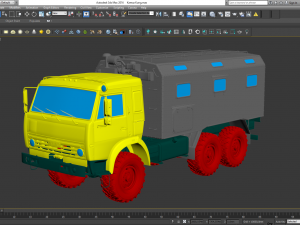 Kamaz Kung 3D Model