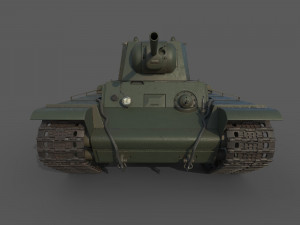 KV 1 1940 Modelo 3D