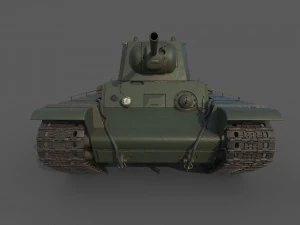 KV 1 1940 3D Model