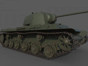 KV 1 1940 3D Model