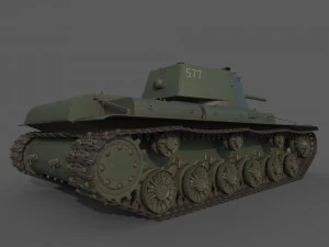 KV 1 1940 3D Model