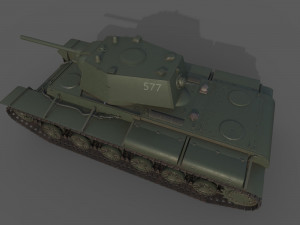 KV 1 1940 Modelo 3D