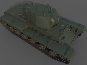 KV 1 1940 Modelo 3D