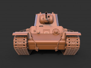 KV 1 1940 Modelo 3D