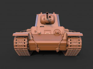 KV 1 1940 3D Model