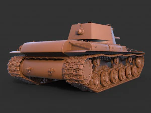 KV 1 1940 3D Model