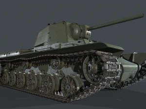 KV 1 1940 3D Model