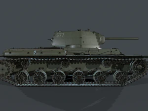 KV 1 1940 3D Model