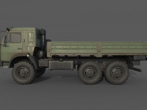 Kamaz 5350 Cargo 3D 모델
