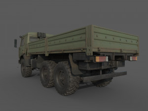 Kamaz 5350 Cargo 3D 모델